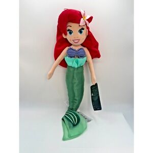 Disney Parks Store Ariel The Little Mermaid‎ Plush Doll 30 Years Anniversary NEW